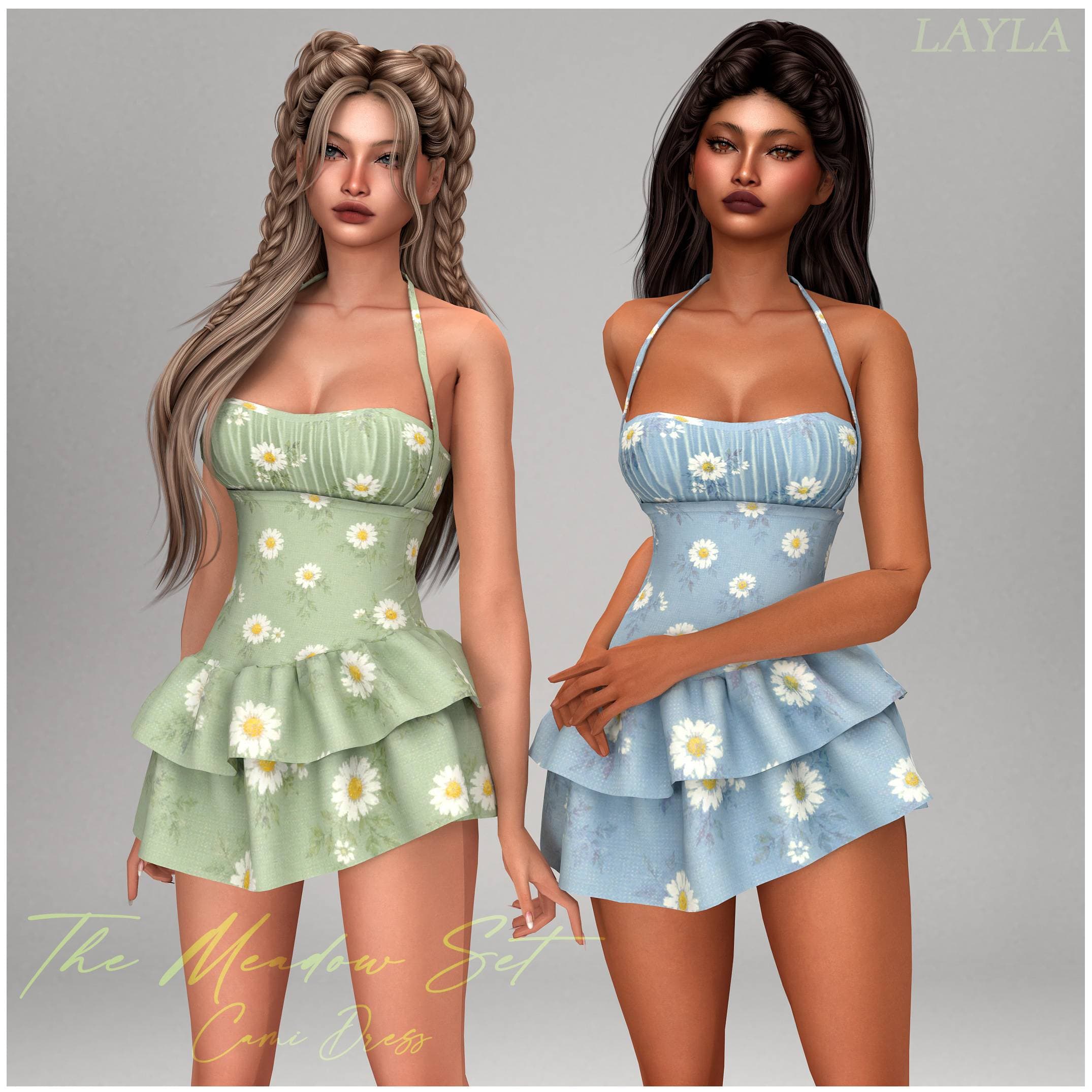 Галерея мода Сет платьев Meadow set #1